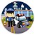 Capa Painel Redondo Sublimado - Policia - Imagem 1