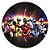 Capa Painel Redondo Sublimado - Power Rangers - Imagem 1