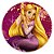 Capa Painel Redondo Sublimado - Rapunzel Enrolados - Imagem 1