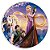 Capa Painel Redondo Sublimado - Rapunzel Enrolados - Imagem 1