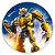 Capa Painel Redondo Sublimado - Transformes - Imagem 1