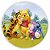 Capa Painel Redondo Sublimado - Ursinho Pooh - Imagem 1