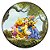 Capa Painel Redondo Sublimado - Ursinho Pooh - Imagem 1