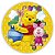 Capa Painel Redondo Sublimado - Ursinho Pooh - Imagem 1