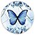 Capa Painel Redondo Sublimado - Borboleta - Imagem 1
