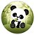 Capa Painel Redondo Sublimado - Panda - Imagem 1
