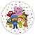 Capa Painel Redondo Sublimado - Pocoyo - Imagem 1