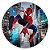 Capa Painel Redondo Sublimado - Homem Aranha Homem Aranha - Imagem 1
