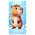 Capa Faixa Lateral Sublimado - Capivara Azul - Imagem 1