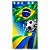 Capa Faixa Lateral Sublimado - Brasil Copa do Mundo - Imagem 1