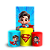 Capas Faixa Lateral e Trio Cilindro Sublimado Vest Facil - Herois Super Homem Baby - Imagem 1