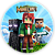 Capa Painel Redondo Sublimado - Minecraft - Imagem 1