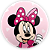 Capa Painel Redondo Sublimado - Minnie - Imagem 1