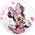 Capa Painel Redondo Sublimado - Minnie - Imagem 1