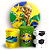Capas Painel Redondo e Trio Cilindro Sublimado - Copa do Mundo Brasil - Imagem 1