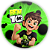 Capa Mini Painel Sublimado - Ben 10 - Imagem 1