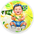 Capa Mini Painel Sublimado - Brasil Copa do Mundo Baby - Imagem 1