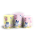 Capas Trio Cilindro Sublimado Veste Fácil - Jardim com Borboletas - Imagem 1
