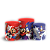 Capas Trio Cilindro Sublimado Veste Fácil - Mario e Sonic - Imagem 1