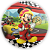 Capa Mini Painel Sublimado - Mickey Corrida - Imagem 1