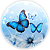 Capa Mini Painel Sublimado - Borboleta - Imagem 1