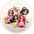 Capa Mini Painel Sublimado - Princesas - Imagem 1