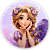 Capa Mini Painel Sublimado - Rapunzel Enrolados - Imagem 1