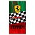 Capa Mini Faixa Lateral Sublimado - Formula Ferrari - Imagem 1