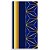 Capa Mini Faixa Lateral Sublimado - Happy Birthday Abstrato Azul - Imagem 1