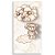 Capa Mini Faixa Lateral Sublimado - Ursinho Baloeiro Marrom - Imagem 1