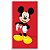 Capa Mini Faixa Lateral Sublimado - Mickey - Imagem 1
