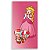 Capa Mini Faixa Lateral Sublimado - Princesa Peach Super Mario - Imagem 1