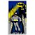 Capa Mini Faixa Lateral Sublimado - Batman - Imagem 1