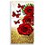 Capa Mini Faixa Lateral Sublimado - Floral Borboleta Vermelha - Imagem 1