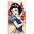 Capa Mini Faixa Lateral Sublimado - Branca De Neve - Imagem 1