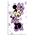 Capa Mini Faixa Lateral Sublimado - Minnie Lilas - Imagem 1