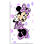 Capa Mini Faixa Lateral Sublimado - Minnie Lilas - Imagem 1