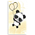 Capa Mini Faixa Lateral Sublimado - Panda - Imagem 1