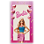 Capa Mini Faixa Lateral Sublimado - Barbie - Imagem 1