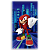 Capa Mini Faixa Lateral Sublimado - Sonic - Imagem 1