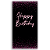 Capa Mini Faixa Lateral Sublimado - Happy Birthday - Imagem 1