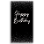 Capa Mini Faixa Lateral Sublimado - Happy Birthday - Imagem 1