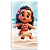 Capa Mini Faixa Lateral Sublimado - Moana - Imagem 1
