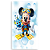 Capa Mini Faixa Lateral Sublimado - Mickey Fundo Mar - Imagem 1