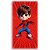 Capa Mini Faixa Lateral Sublimado - Homem Aranha - Imagem 1