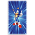 Capa Mini Faixa Lateral Sublimado - Sonic - Imagem 1
