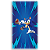 Capa Mini Faixa Lateral Sublimado - Sonic - Imagem 1
