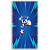 Capa Mini Faixa Lateral Sublimado - Sonic - Imagem 1