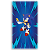 Capa Mini Faixa Lateral Sublimado - Sonic - Imagem 1