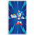 Capa Mini Faixa Lateral Sublimado - Sonic - Imagem 1